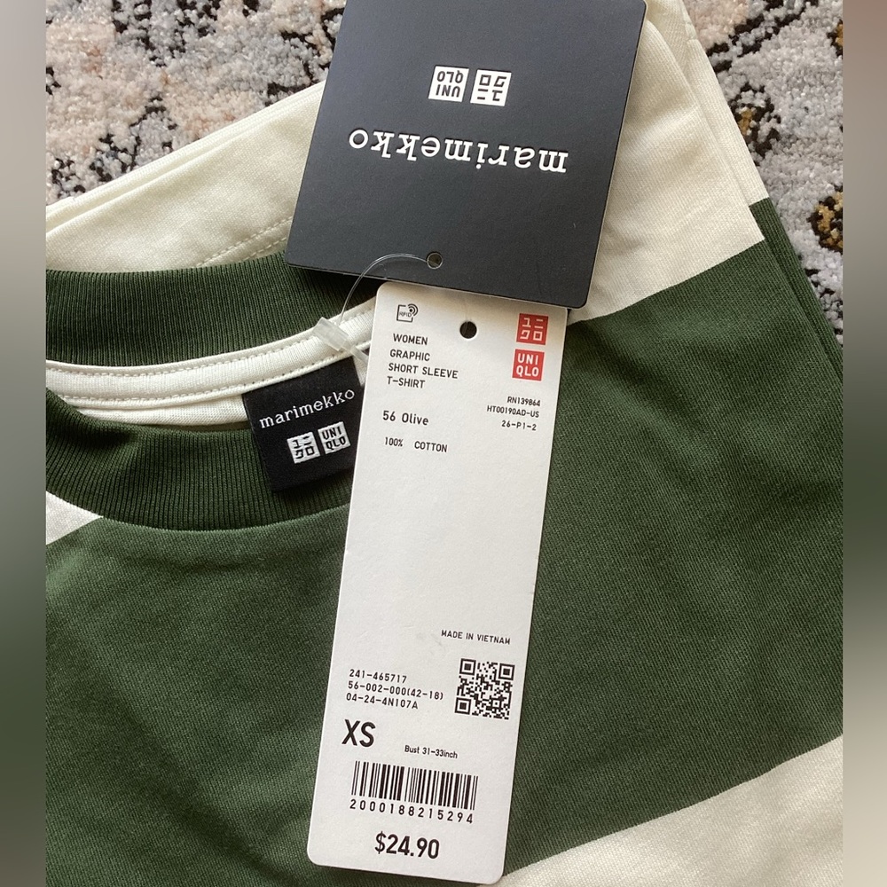 Marimekko x Uniqlo Striped Tee - Picture 4 of 5